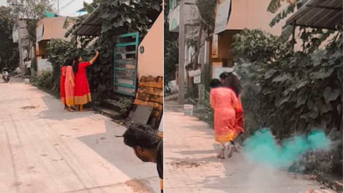 ಅಮ್ಮ ಸೆಲ್ಫಿ ಮತ್ತೆ ಒಮ್ಮೆ ಹಿಂದೆ ನೋಡು ಪಟಾಕಿ