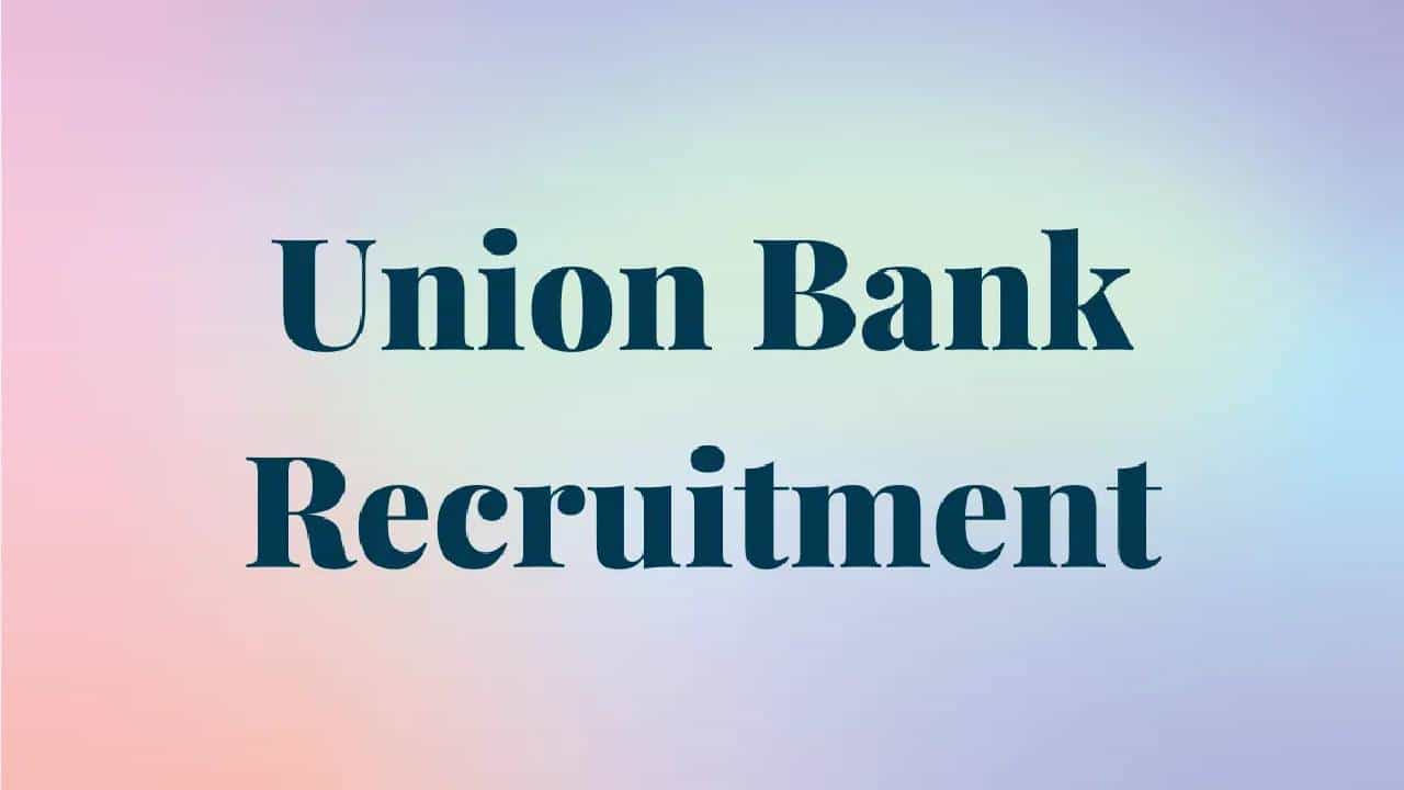 Union Bank Recruitment 2023: 07 ಯೂನಿಯನ್ ಲರ್ನಿಂಗ್ ಅಕಾಡೆಮಿ ಮುಖ್ಯಸ್ಥರ ಹುದ್ದೆಗಳಿಗೆ ಆನ್ಲೈನ್ನಲ್ಲಿ ಅರ್ಜಿ ಸಲ್ಲಿಸಿ Union Bank Recruitment 2023: 07 ಯೂನಿಯನ್ ಲರ್ನಿಂಗ್ ಅಕಾಡೆಮಿ ಮುಖ್ಯಸ್ಥರ ಹುದ್ದೆಗಳಿಗೆ ಆನ್ಲೈನ್ನಲ್ಲಿ ಅರ್ಜಿ ಸಲ್ಲಿಸಿ