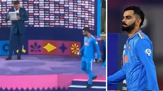 ಪೋಸ್ಟ್ ಮ್ಯಾಚ್​​ನಲ್ಲಿ ಮಾತನಾಡಲು ನಿರಾಕರಿಸಿದ ವಿರಾಟ್ ಕೊಹ್ಲಿ