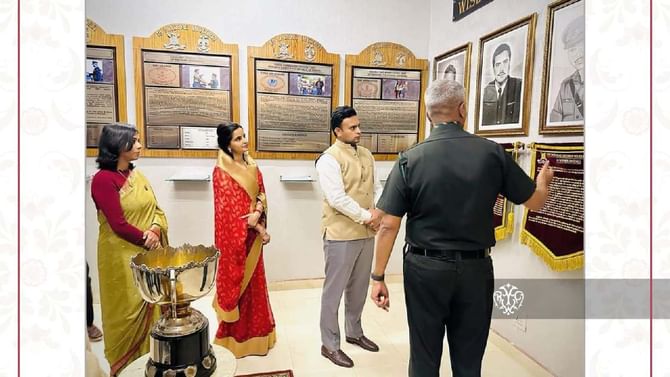 ದೆಹಲಿಯಲ್ಲಿರುವ ಮದ್ರಾಸ್ ರೆಜಿಮೆಂಟ್​​ಗೆ ಯದುವೀರ್ ಒಡೆಯರ್ ಭೇಟಿ