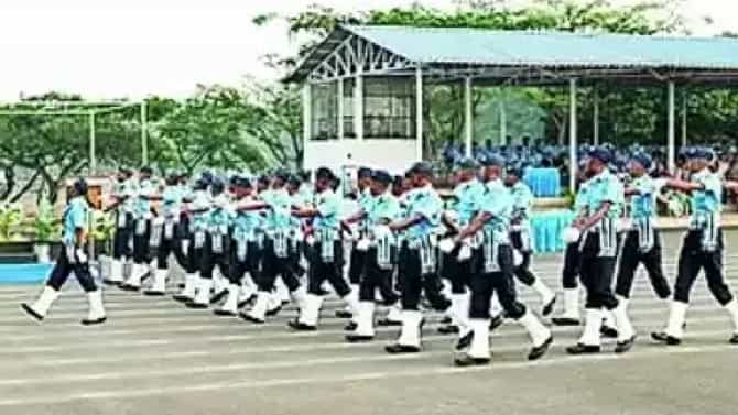 ಬೆಳಗಾವಿ: ಅಗ್ನಿವೀರ್‌ವಾಯು 2ನೇ ಬ್ಯಾಚ್ ನಿರ್ಗಮನ ಪಥಸಂಚಲನ