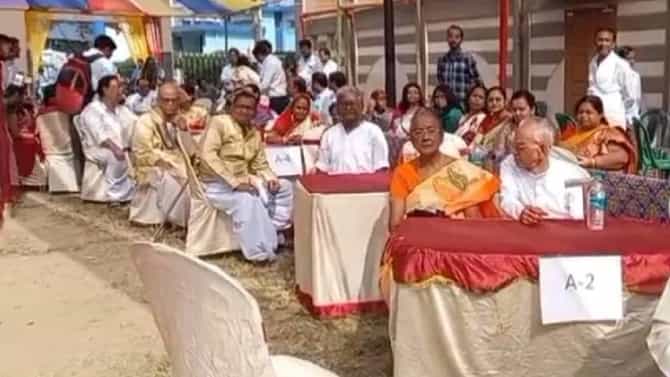 50 ವಸಂತಗಳ ಪೊರೈಸಿದ 30 ಜೋಡಿಗಳ ಮದುವೆ ವಾರ್ಷಿಕೋತ್ಸವ ಸಂಭ್ರಮ