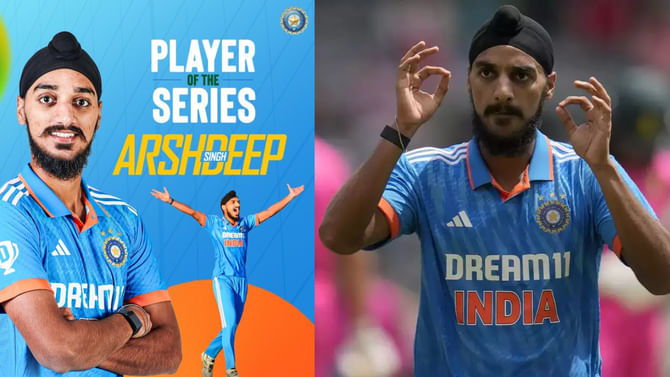 ಆಫ್ರಿಕಾ ವಿರುದ್ಧ 3 ದಾಖಲೆ ಬರೆದು ಸರಣಿ ಶ್ರೇಷ್ಠ ಗೆದ್ದ ಅರ್ಷದೀಪ್ ಸಿಂಗ್ ಆಫ್ರಿಕಾ ವಿರುದ್ಧ 3 ದಾಖಲೆ ಬರೆದು ಸರಣಿ ಶ್ರೇಷ್ಠ ಗೆದ್ದ ಅರ್ಷದೀಪ್ ಸಿಂಗ್