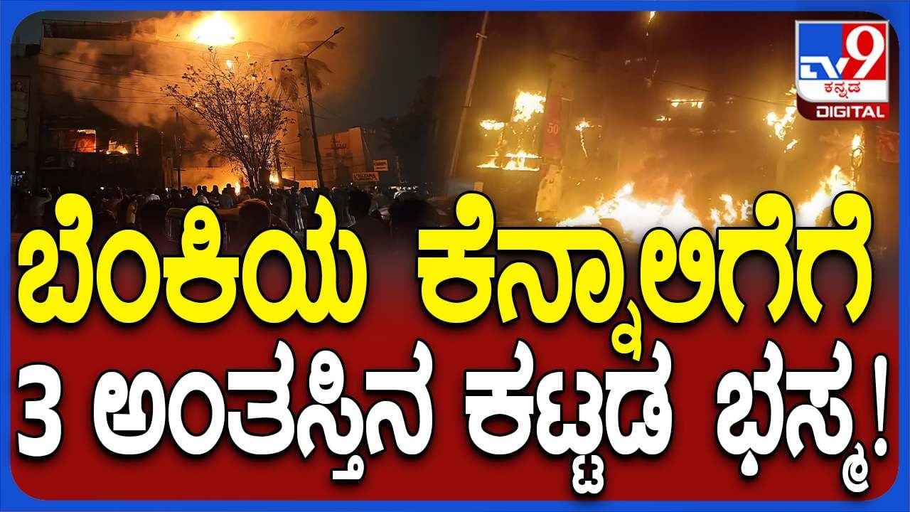 Bengaluru Fire Accident: ಬೆಂಗಳೂರಿನ ಮಾರತ್ತಹಳ್ಳಿಯಲ್ಲಿ ಅಗ್ನಿ ಅವಘಡ, ಹೊತ್ತಿ ಉರಿದ ಮೂರು ಅಂತಸ್ತಿನ ಕಟ್ಟಡ