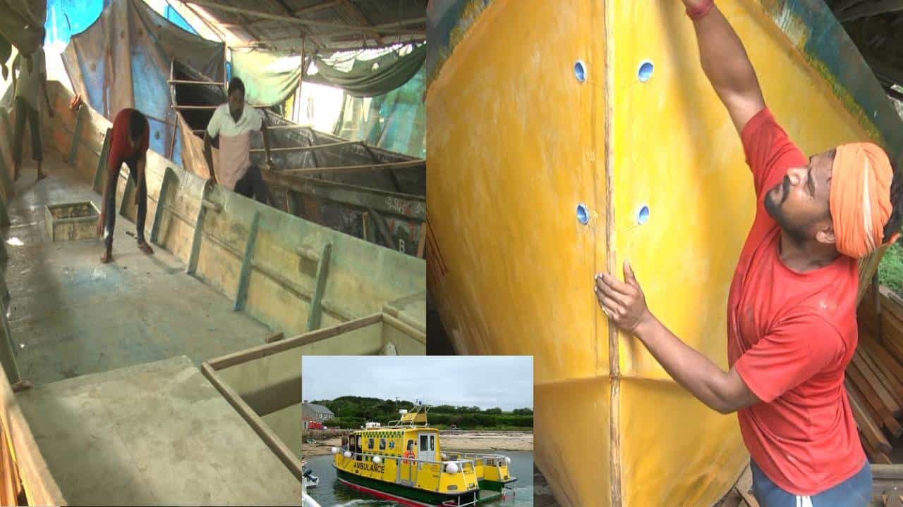 ಮಂಗಳೂರು: ಮೀನುಗಾರರ ರಕ್ಷಣೆಗೆ ಕಡಲಿಗೆ ಇಳಿಯಲಿದೆ ಬೋಟ್ ಆಂಬ್ಯುಲೆನ್ಸ್! ಸರ್ಕಾರದ ಯೋಜನೆಗೆ ಕಾಯದೇ ಬೋಟ್ ನಿರ್ಮಾಣ ಮಂಗಳೂರು: ಮೀನುಗಾರರ ರಕ್ಷಣೆಗೆ ಕಡಲಿಗೆ ಇಳಿಯಲಿದೆ ಬೋಟ್ ಆಂಬ್ಯುಲೆನ್ಸ್! ಸರ್ಕಾರದ ಯೋಜನೆಗೆ ಕಾಯದೇ ಬೋಟ್ ನಿರ್ಮಾಣ