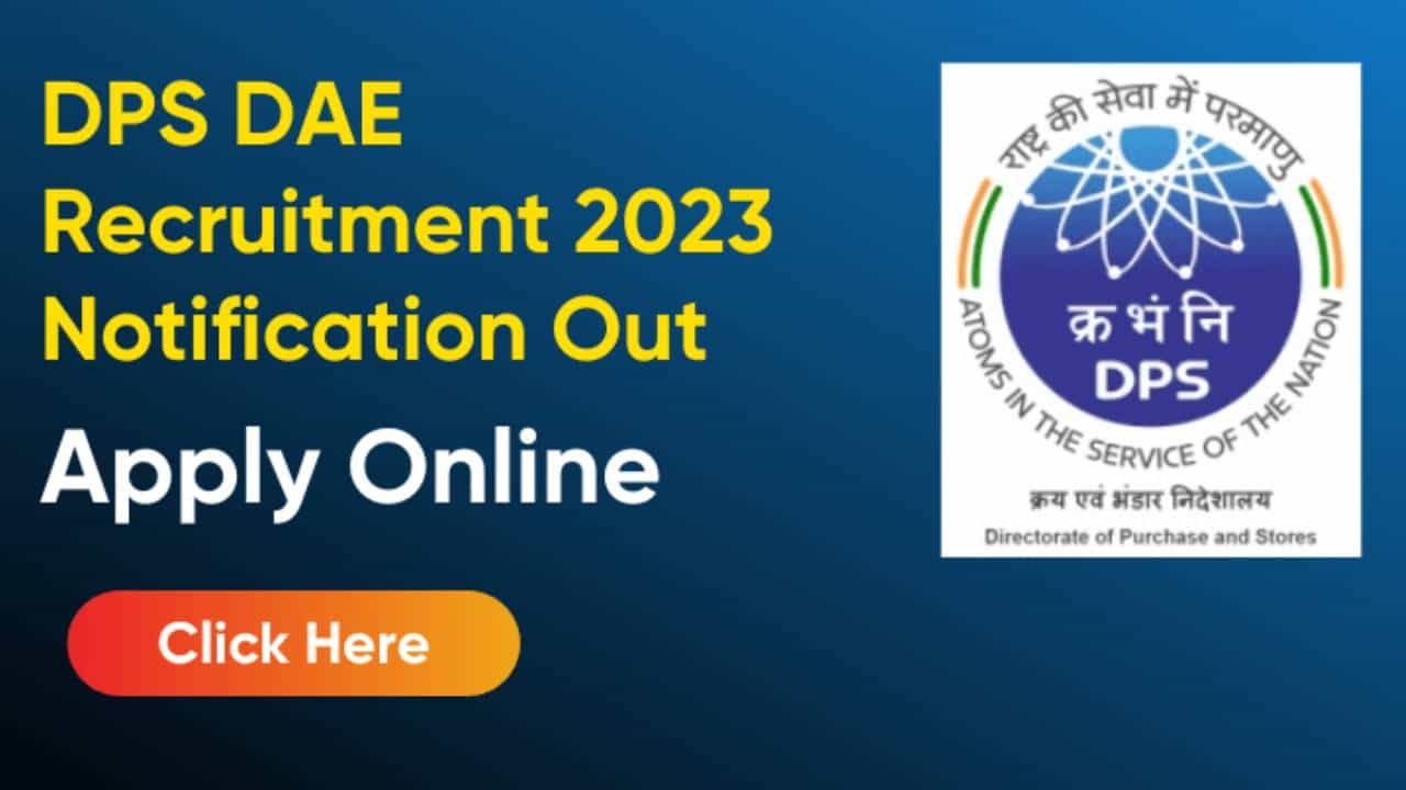 DAE DPS Recruitment 2023: 62 ಜೂನಿಯರ್ ಪರ್ಚೇಸ್ ಅಸಿಸ್ಟೆಂಟ್ ಅಥವಾ ಜೂನಿಯರ್ ಸ್ಟೋರ್ಕೀಪರ್ ಹುದ್ದೆಗಳಿಗೆ ಆನ್ಲೈನ್ನಲ್ಲಿ ಅರ್ಜಿ ಸಲ್ಲಿಸಿ DAE DPS Recruitment 2023: 62 ಜೂನಿಯರ್ ಪರ್ಚೇಸ್ ಅಸಿಸ್ಟೆಂಟ್ ಅಥವಾ ಜೂನಿಯರ್ ಸ್ಟೋರ್ಕೀಪರ್ ಹುದ್ದೆಗಳಿಗೆ ಆನ್ಲೈನ್ನಲ್ಲಿ ಅರ್ಜಿ ಸಲ್ಲಿಸಿ