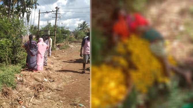 ದಾವಣಗೆರೆ:ಪಂಪ್​ಸೆಟ್​​ಗೆ ಅಳವಡಿಸಿದ್ದ ವಿದ್ಯುತ್ ತಂತಿ ತುಳಿದು ಮಹಿಳೆ ಸಾವು