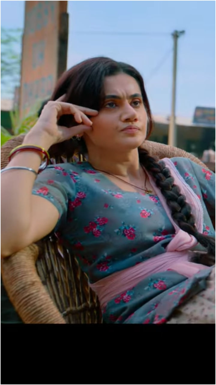 ಶಾರುಖ್​ ಖಾನ್​ ಜೊತೆ ಮೊದಲ ಬಾರಿ ತೆರೆ ಹಂಚಿಕೊಂಡ ನಟಿ ತಾಪ್ಸಿ ಪನ್ನು.