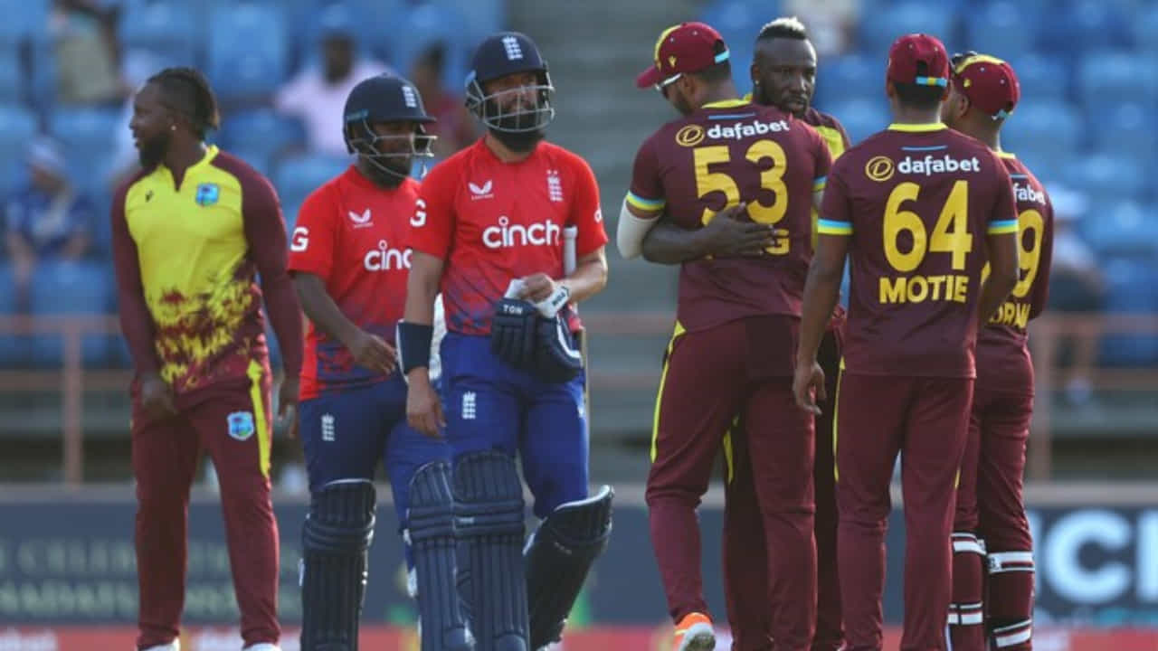 ENG vs WI: ಸತತ ಎರಡನೇ ಟಿ20 ಗೆದ್ದ ವಿಂಡೀಸ್; ಸರಣಿ ಸೋಲುವ ಭೀತಿಯಲ್ಲಿ ಇಂಗ್ಲೆಂಡ್..! ENG vs WI: ಸತತ ಎರಡನೇ ಟಿ20 ಗೆದ್ದ ವಿಂಡೀಸ್; ಸರಣಿ ಸೋಲುವ ಭೀತಿಯಲ್ಲಿ ಇಂಗ್ಲೆಂಡ್..!