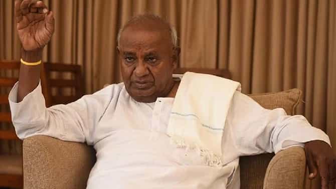 ಕಾಂಗ್ರೆಸ್ ನಮ್ಮನ್ನು ಹೊರಗಿಟ್ಟಾಗ ಮೋದಿ, ಶಾ ಸ್ವಾಗತಿಸಿದರು: ದೇವೇಗೌಡ