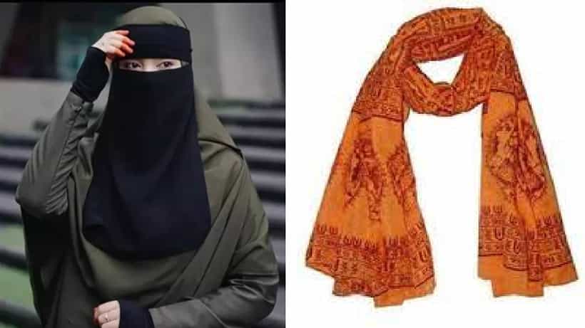 ರಾಜ್ಯದಲ್ಲಿ ಮತ್ತೆ ತಾರಕಕ್ಕೇರಿದ ಹಿಜಾಬ್ ಸಂಘರ್ಷ: ಹಿಜಾಬ್ ಧರಿಸಿದ್ರೆ ಕೇಸರಿ ಶಾಲು ಎಚ್ಚರಿಕೆ