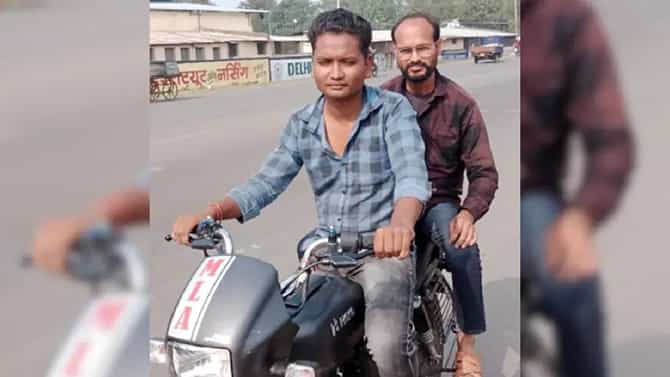 ಬೈಕ್​ನಲ್ಲೇ 350 ಕಿ.ಮೀ ಕ್ರಮಿಸಿ ವಿಧಾನಸಭೆ ತಲುಪಿದ ನೂತನ ಶಾಸಕ