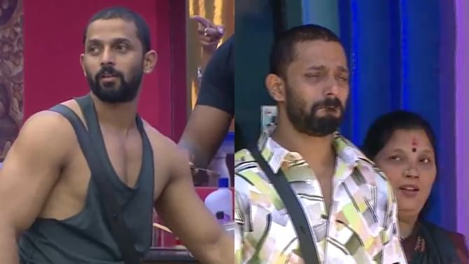 ‘ಬಿಗ್ ಬಾಸ್’ಗೆ ಬಂದ ಅಮ್ಮನ ಬಳಿ ಮಾತನಾಡಲೂ ಆಗಲಿಲ್ಲ; ಕಾರ್ತಿಕ್ಗೆ ಕಣ್ಣೀರು ‘ಬಿಗ್ ಬಾಸ್’ಗೆ ಬಂದ ಅಮ್ಮನ ಬಳಿ ಮಾತನಾಡಲೂ ಆಗಲಿಲ್ಲ; ಕಾರ್ತಿಕ್ಗೆ ಕಣ್ಣೀರು