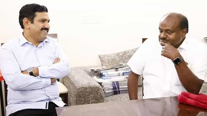 ಕುಮಾರಸ್ವಾಮಿ ಹಿಂದೆಯೇ ದೆಹಲಿಗೆ ಹಾರಿದ ಬಿಜೆಪಿ ರಾಜ್ಯಾಧ್ಯಕ್ಷ ವಿಜಯೇಂದ್ರ
