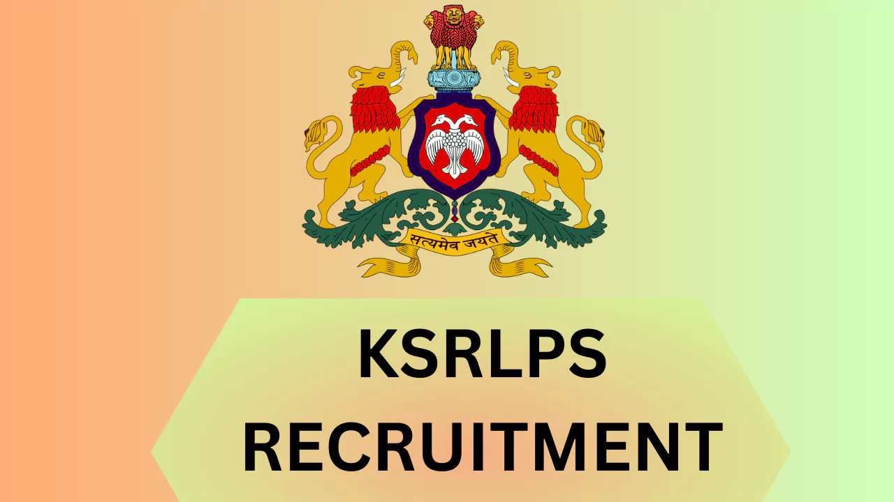 KSRLPS Recruitment 2023: 30 ಕ್ಲಸ್ಟರ್ ಸೂಪರ್‌ವೈಸರ್, ಮ್ಯಾನೇಜರ್ ಹುದ್ದೆಗಳಿಗೆ ಆನ್‌ಲೈನ್‌ನಲ್ಲಿ ಅರ್ಜಿ ಸಲ್ಲಿಸಿ