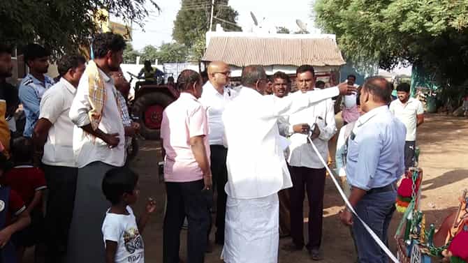 ಬಳ್ಳಾರಿಯಲ್ಲಿ ಅಂಗನವಾಡಿ ಜಾಗಕ್ಕೂ ಭೂಗಳ್ಳರ ಕಾಟ