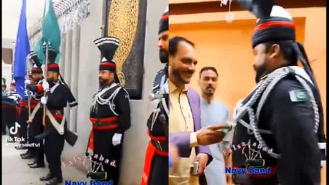 ಪಾಕ್​​​​ ಸೈನಿಕರು ಹಣಕ್ಕಾಗಿ ಜನರಿಗೆ ಸೆಲ್ಯೂಟ್ ಮಾಡುವ ಸ್ಥಿತಿ?