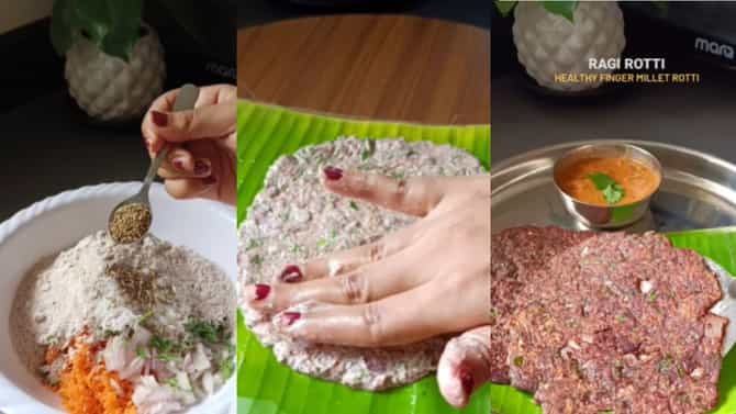 ಬೆಳಗಿನ ತಿಂಡಿಗೆ ಆರೋಗ್ಯಕರವಾದ ರಾಗಿ ರೊಟ್ಟಿ ಮಾಡಿ