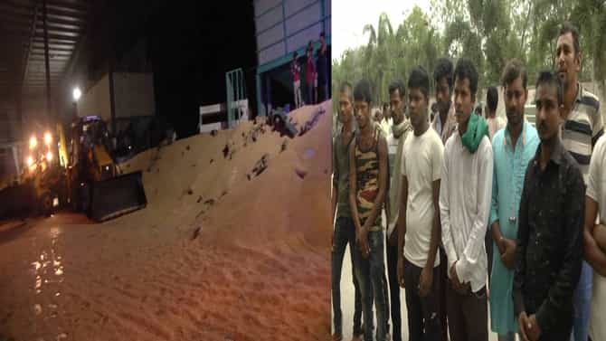 ಮೆಕ್ಕೆಜೋಳ ಸಂಸ್ಕರಣಾ ಘಟಕ ದುರಂತ;ಇಲ್ಲಿ ಕೆಲಸ ಮಾಡಲಾಗುತ್ತಿಲ್ಲ- ಕಾರ್ಮಿಕರು