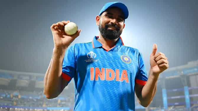 ತಿಂಗಳ ಆಟಗಾರ ಪ್ರಶಸ್ತಿ ರೇಸ್​ನಲ್ಲಿ ಮೊಹಮ್ಮದ್ ಶಮಿ