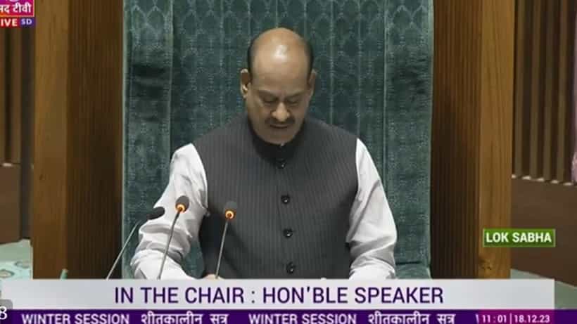 ಸಂಸತ್ನಲ್ಲಿ ಭದ್ರತಾ ಲೋಪ; ಈ ವಿಷಯದಲ್ಲಿ ರಾಜಕೀಯ ಮಾಡುತ್ತಿರುವುದು ವಿಷಾದನೀಯ: ಓಂ ಬಿರ್ಲಾ