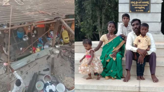 ಬೆಳಗಾವಿ: ಪುಂಡರ ಗೂಂಡಾಗಿರಿಯಿಂದ ಬೀದಿಗೆ ಬಿದ್ದ ವಿಕಲಚೇತನ ಕುಟುಂಬ