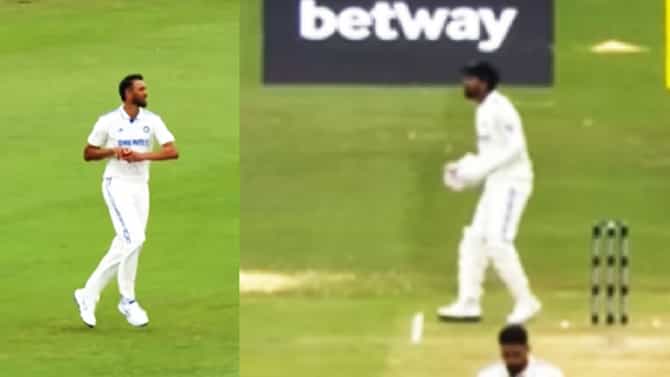 ಕೈಗ್ ಹಾಕೋಲೋ...ಪ್ರಸಿದ್ಧ್​ ಕೃಷ್ಣಗೆ ಕನ್ನಡದಲ್ಲೇ ಕೆಎಲ್ ರಾಹುಲ್ ತಾಕೀತು