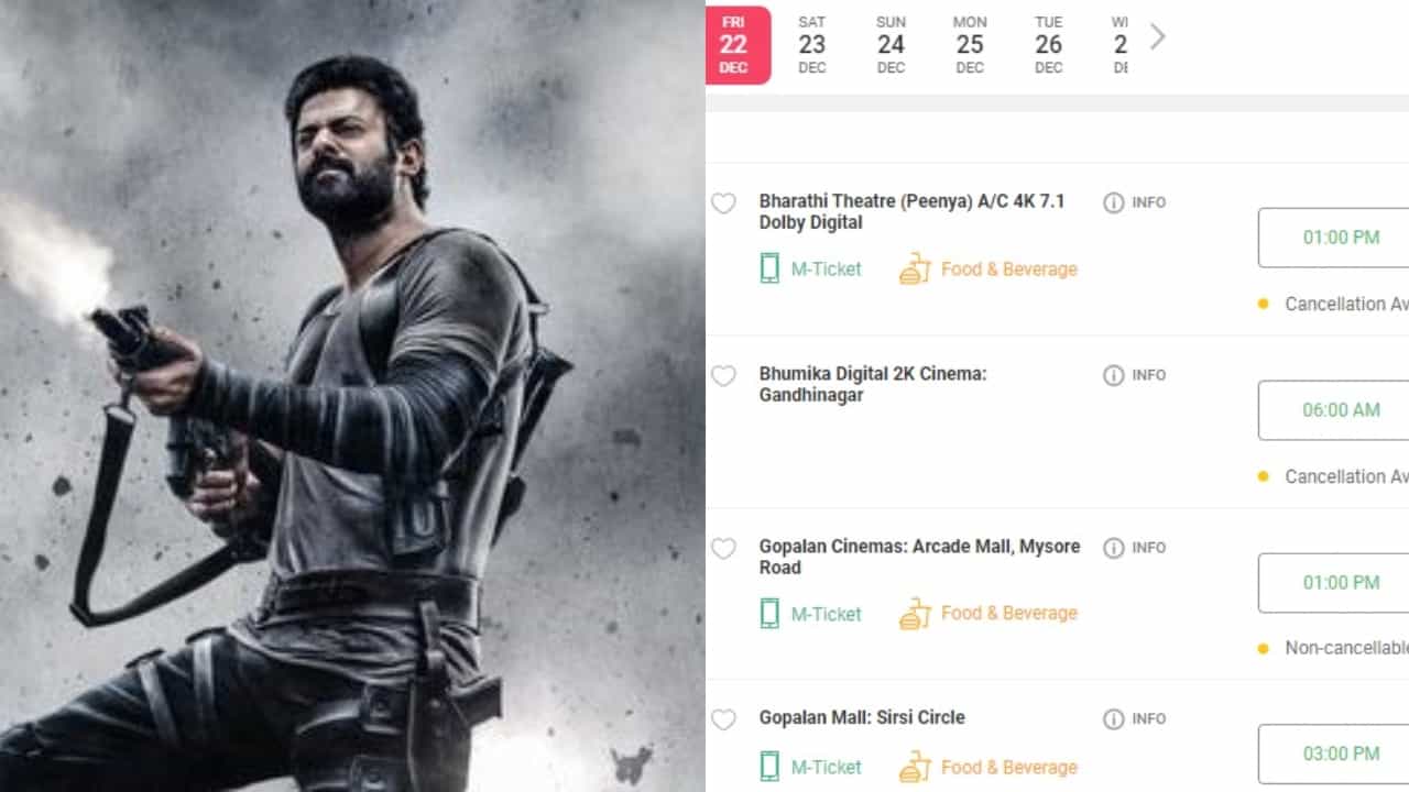 ‘ಸಲಾರ್’ ಕನ್ನಡ ಆವೃತ್ತಿಗೆ 10 ಶೋ: ಇದರ ಹಿಂದಿದೆಯೇ ತಂತ್ರ? ‘ಸಲಾರ್’ ಕನ್ನಡ ಆವೃತ್ತಿಗೆ 10 ಶೋ: ಇದರ ಹಿಂದಿದೆಯೇ ತಂತ್ರ?