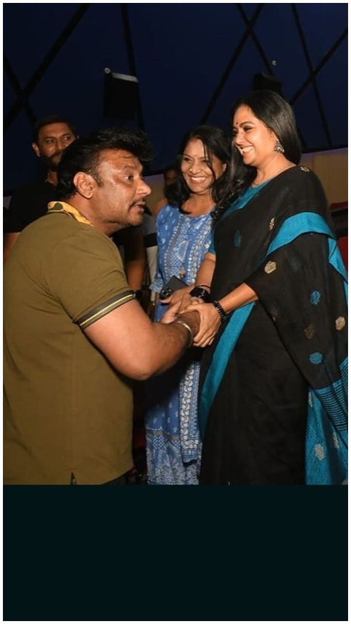 ‘ಕಾಟೇರ’ ಸಿನಿಮಾದಲ್ಲಿ ದರ್ಶನ್​ ಸಹೋದರಿಯಾಗಿ ಮಿಂಚಿದ ನಟಿ ಶ್ರುತಿ.
