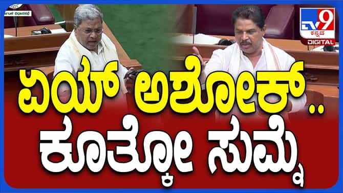ಅಶೋಕ ಮತ್ತೊಮ್ಮೆ ಹೋಂ ವರ್ಕ್ ಮಾಡದೆ ಸಿಎಂ ಸಿದ್ದರಾಮಯ್ಯರನ್ನು ಕೆಣಕಿದರು!