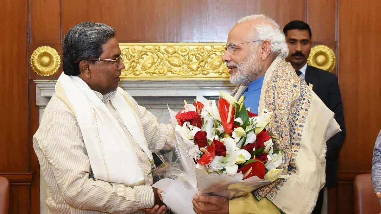 ಸಿಎಂ ಸಿದ್ದರಾಮಯ್ಯ ಭೇಟಿಗೆ ಅವಕಾಶ ನೀಡಿದ ಪ್ರಧಾನಿ ನರೇಂದ್ರ ಮೋದಿ ಸಿಎಂ ಸಿದ್ದರಾಮಯ್ಯ ಭೇಟಿಗೆ ಅವಕಾಶ ನೀಡಿದ ಪ್ರಧಾನಿ ನರೇಂದ್ರ ಮೋದಿ