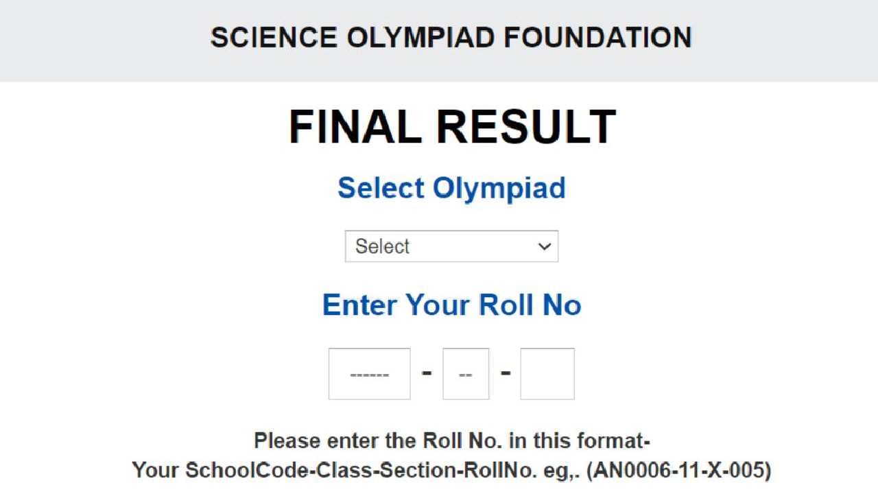 SOF NSO Results 2024 SOF NSO ಫಲಿತಾಂಶಗಳ ಬಿಡುಗಡೆ ದಿನಾಂಕ ಪ್ರಕಟ; ಲಿಂಕ್