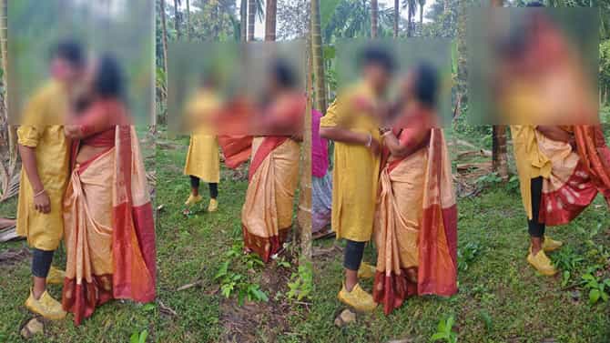 ಸ್ಟೂಡೆಂಟ್ ಜೊತೆ ಶಿಕ್ಷಕಿ ರೊಮ್ಯಾಂಟಿಕ್‌ ಫೋಟ್‌ ಶೂಟ್‌
