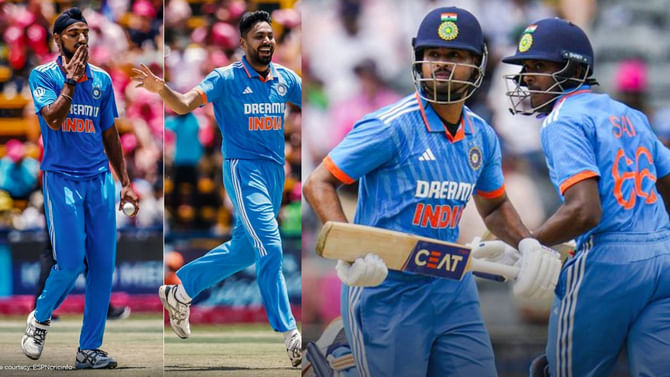 ಆಫ್ರಿಕಾ ವಿರುದ್ಧ ಸುಲಭ ಜಯ; ಸರಣಿಯಲ್ಲಿ 1-0 ಮುನ್ನಡೆ ಸಾಧಿಸಿದ ಭಾರತ ಆಫ್ರಿಕಾ ವಿರುದ್ಧ ಸುಲಭ ಜಯ; ಸರಣಿಯಲ್ಲಿ 1-0 ಮುನ್ನಡೆ ಸಾಧಿಸಿದ ಭಾರತ