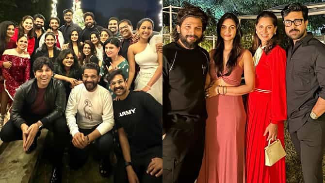 ಕ್ರಿಸ್​ಮಸ್​ಗೆ ಒಂದಾದ ಟಾಲಿವುಡ್​ ಸ್ಟಾರ್ ನಟರ ಕುಟುಂಬ