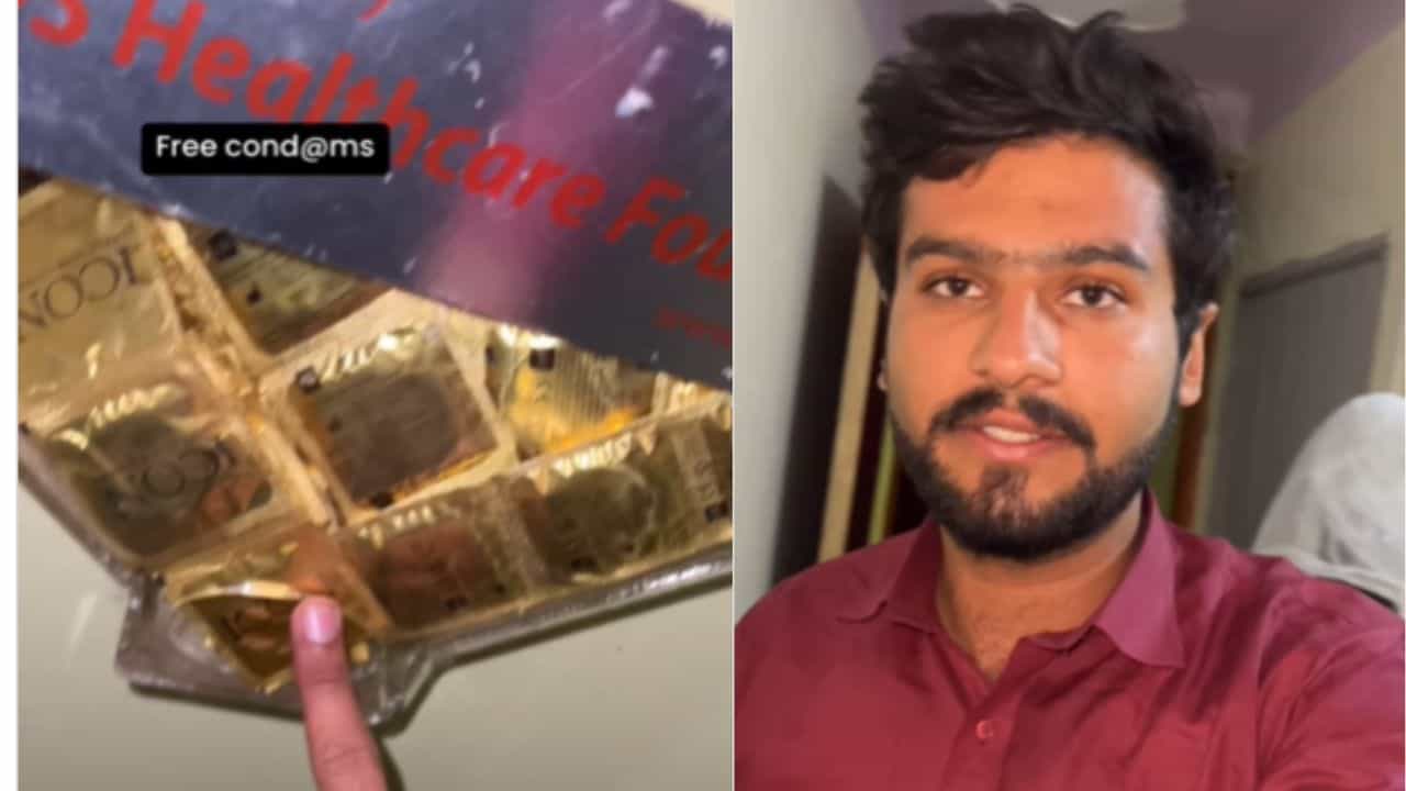 Viral Video: ಈ ಹೋಟೆಲ್ ರೂಮ್ಗಳಲ್ಲಿ ಕಡ್ಡಾಯವಾಗಿ ಕಾಂಡೋಮ್ ಇಟ್ಟಿರಲೇಬೇಕಂತೆ; ಇದು ಸರ್ಕಾರದ ರೂಲ್ಸ್ Viral Video: ಈ ಹೋಟೆಲ್ ರೂಮ್ಗಳಲ್ಲಿ ಕಡ್ಡಾಯವಾಗಿ ಕಾಂಡೋಮ್ ಇಟ್ಟಿರಲೇಬೇಕಂತೆ; ಇದು ಸರ್ಕಾರದ ರೂಲ್ಸ್