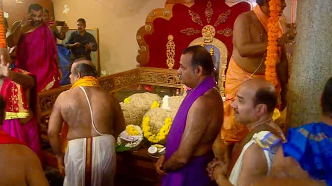 ಜನವರಿಯಲ್ಲಿ ಉಡುಪಿ ಕೃಷ್ಣಮಠ ಪರ್ಯಾಯ: ಧಾನ್ಯ ಮುಹೂರ್ತಕ್ಕೆ ಚಾಲನೆ