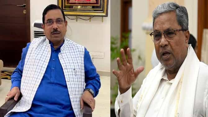ಸಿದ್ದರಾಮಯ್ಯ ಮುಗ್ದ ಅಲ್ಲ, ಧೂರ್ತ : ಸಿಎಂ ವಿರುದ್ಧ ಜೋಶಿ ತೀವ್ರ ವಾಗ್ದಾಳಿ