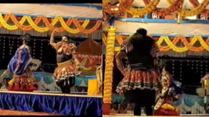 ಶ್ರೀದೇವಿ ಮಹಾತ್ಮೆ ಯಕ್ಷಗಾನದಲ್ಲಿ ಪುಟ್ಟ ದೇವತೆ, ವಿಡಿಯೋ ವೈರಲ್ 