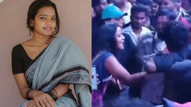 ಅನುಚಿತವಾಗಿ ವರ್ತಿಸಿದವನ ಹಿಡಿದು ಥಳಿಸಿದ ನಟಿ