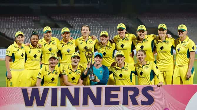 INDW vs AUSW: ಟೀಮ್ ಇಂಡಿಯಾ ವಿರುದ್ಧ ಸರಣಿ ಗೆದ್ದ ಆಸ್ಟ್ರೇಲಿಯಾ