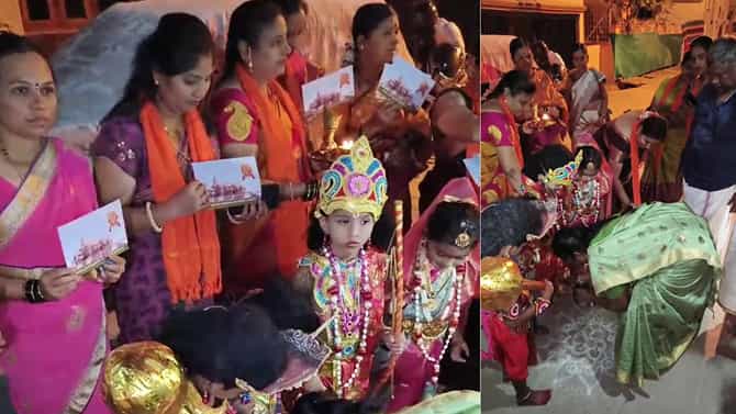 ಹರಿಹರದ ‌ಮನೆ ಮನೆಗೆ ತಲುಪಿದ ಅಯೋಧ್ಯೆಯ ಪವಿತ್ರ ಮಂತ್ರಾಕ್ಷತೆ
