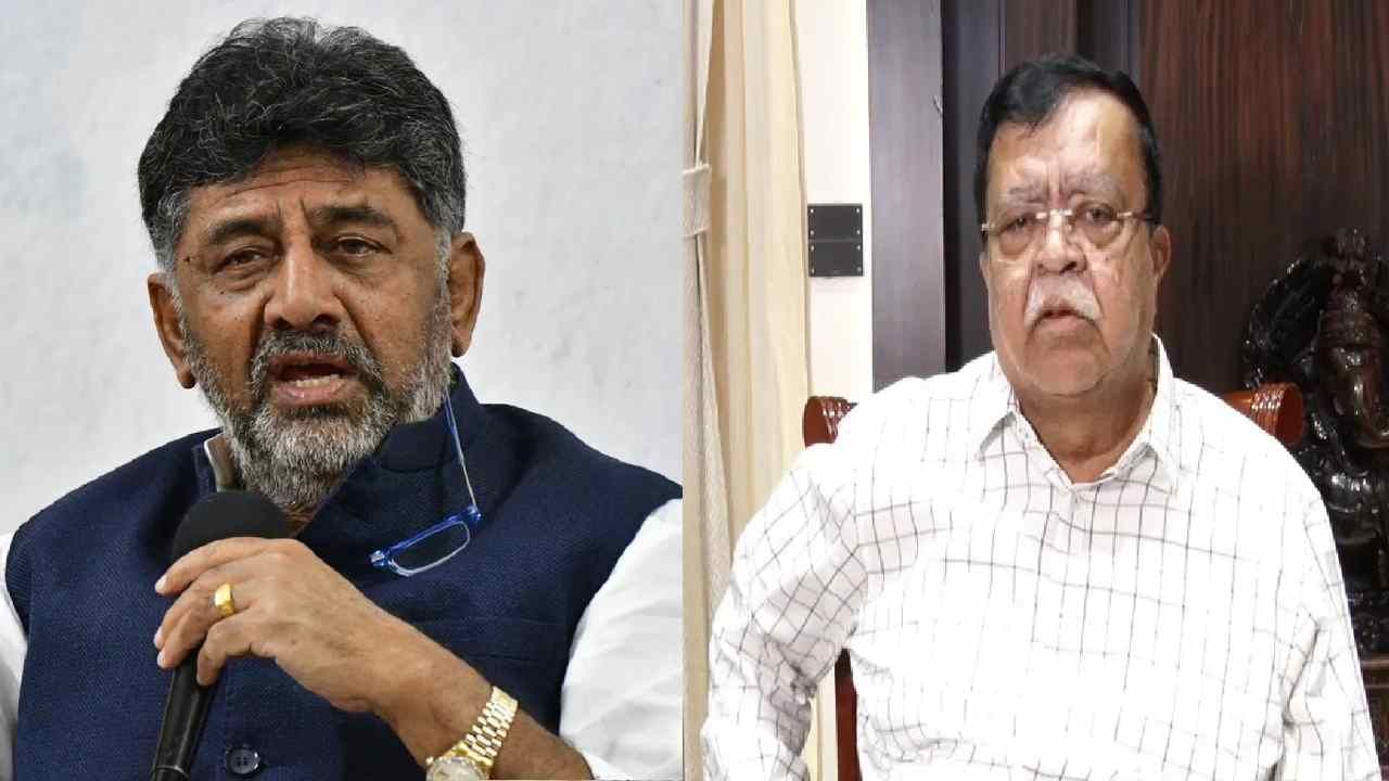 ನಾವೇನು ಗುಲಾಮರಾ? ಹೇಳಿಕೆ: ಸಚಿವ ರಾಜಣ್ಣರನ್ನು ಲೇವಡಿ ಮಾಡುತ್ತಾ ತಿರುಗೇಟು ಕೊಟ್ಟ ಡಿಕೆ ಶಿವಕುಮಾರ್ ನಾವೇನು ಗುಲಾಮರಾ? ಹೇಳಿಕೆ: ಸಚಿವ ರಾಜಣ್ಣರನ್ನು ಲೇವಡಿ ಮಾಡುತ್ತಾ ತಿರುಗೇಟು ಕೊಟ್ಟ ಡಿಕೆ ಶಿವಕುಮಾರ್