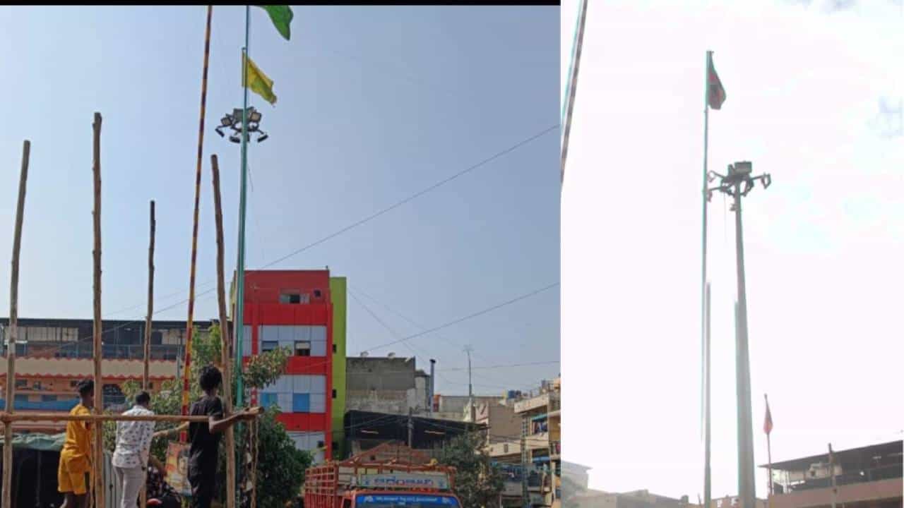 ಬೆಂಗಳೂರಿನ ಮತ್ತೊಂದು ಕಡೆ ಹಸಿರು ಧ್ವಜ ಹಾರಾಟ, ಟ್ವೀಟ್ ಮಾಡಿ ಸರ್ಕಾರದ ವಿರುದ್ಧ ಆಕ್ರೋಶ ಬೆಂಗಳೂರಿನ ಮತ್ತೊಂದು ಕಡೆ ಹಸಿರು ಧ್ವಜ ಹಾರಾಟ, ಟ್ವೀಟ್ ಮಾಡಿ ಸರ್ಕಾರದ ವಿರುದ್ಧ ಆಕ್ರೋಶ