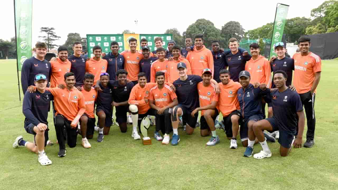 IND U19 vs SA U19 Final: ಮಳೆಯಿಂದಾಗಿ ಫೈನಲ್ ಪಂದ್ಯ ರದ್ದು; ಟ್ರೋಫಿ ಹಂಚಿಕೆ