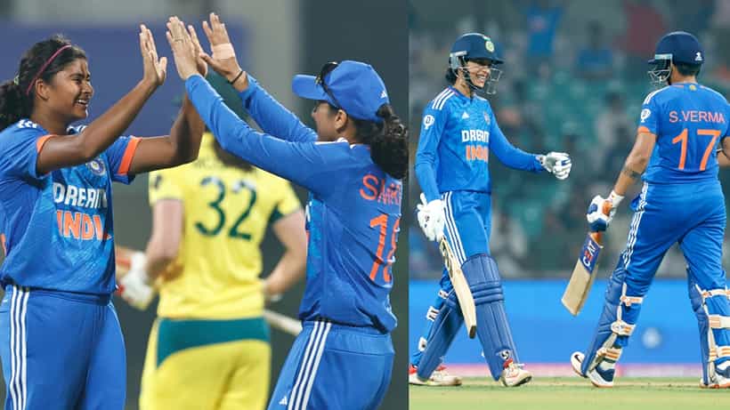 INDW vs AUSW: ಸ್ಮೃತಿ- ಶಫಾಲಿ ಅರ್ಧಶತಕ; ಆಸೀಸ್ ವಿರುದ್ಧ ಭಾರತಕ್ಕೆ 9 ವಿಕೆಟ್ಗಳ ಭರ್ಜರಿ ಜಯ..!