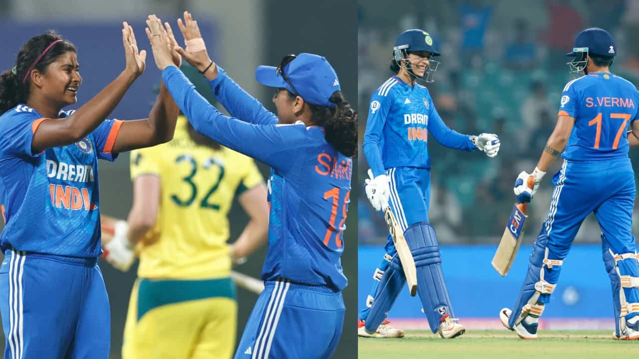 INDW vs AUSW: ಸ್ಮೃತಿ- ಶಫಾಲಿ ಅರ್ಧಶತಕ; ಆಸೀಸ್ ವಿರುದ್ಧ ಭಾರತಕ್ಕೆ 9 ವಿಕೆಟ್ಗಳ ಭರ್ಜರಿ ಜಯ..! INDW vs AUSW: ಸ್ಮೃತಿ- ಶಫಾಲಿ ಅರ್ಧಶತಕ; ಆಸೀಸ್ ವಿರುದ್ಧ ಭಾರತಕ್ಕೆ 9 ವಿಕೆಟ್ಗಳ ಭರ್ಜರಿ ಜಯ..!