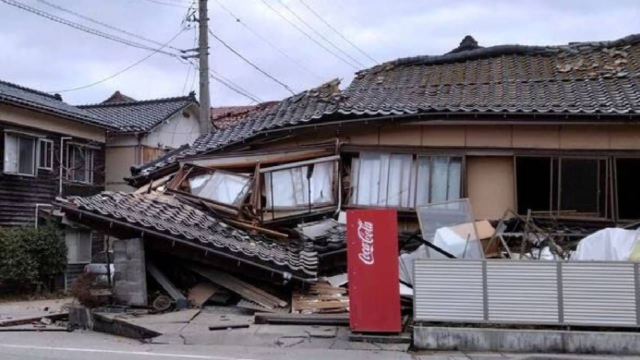 Japan Earthquake: ಒಂದೇ ದಿನ 155 ಕಂಪನಗಳಿಂದ ನಲುಗಿದ ಜಪಾನ್​, 13 ಮಂದಿ ಸಾವು