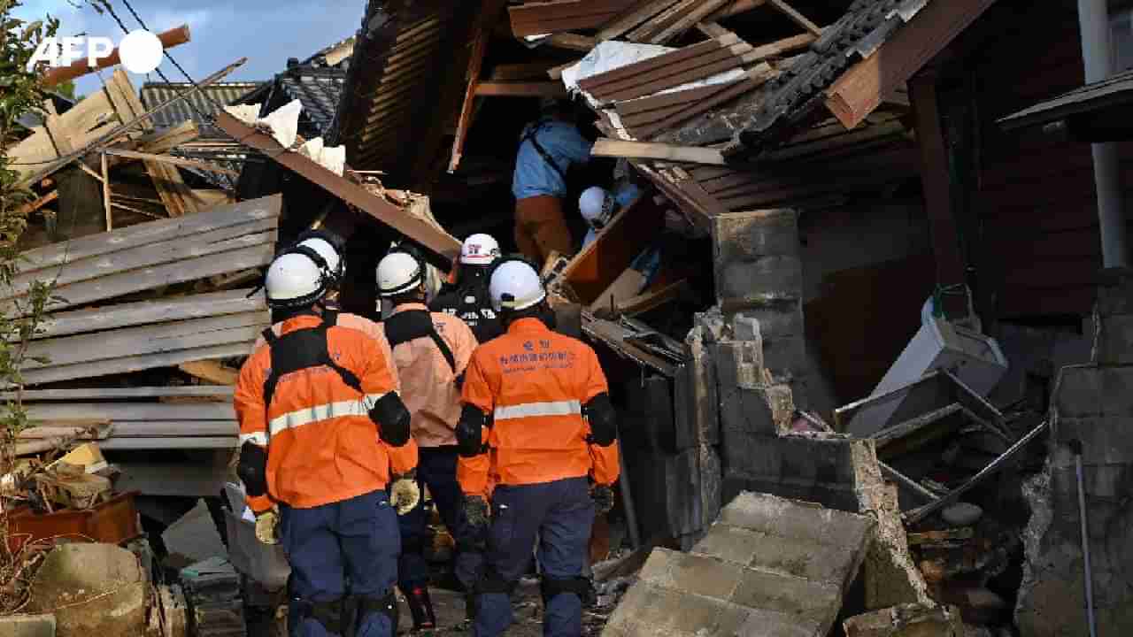 Japan Earthquake: ಜಪಾನ್​ನಲ್ಲಿ ಸರಣಿ ಭೂಕಂಪ: ಸಾವಿನ ಸಂಖ್ಯೆ 62ಕ್ಕೆ ಏರಿಕೆ