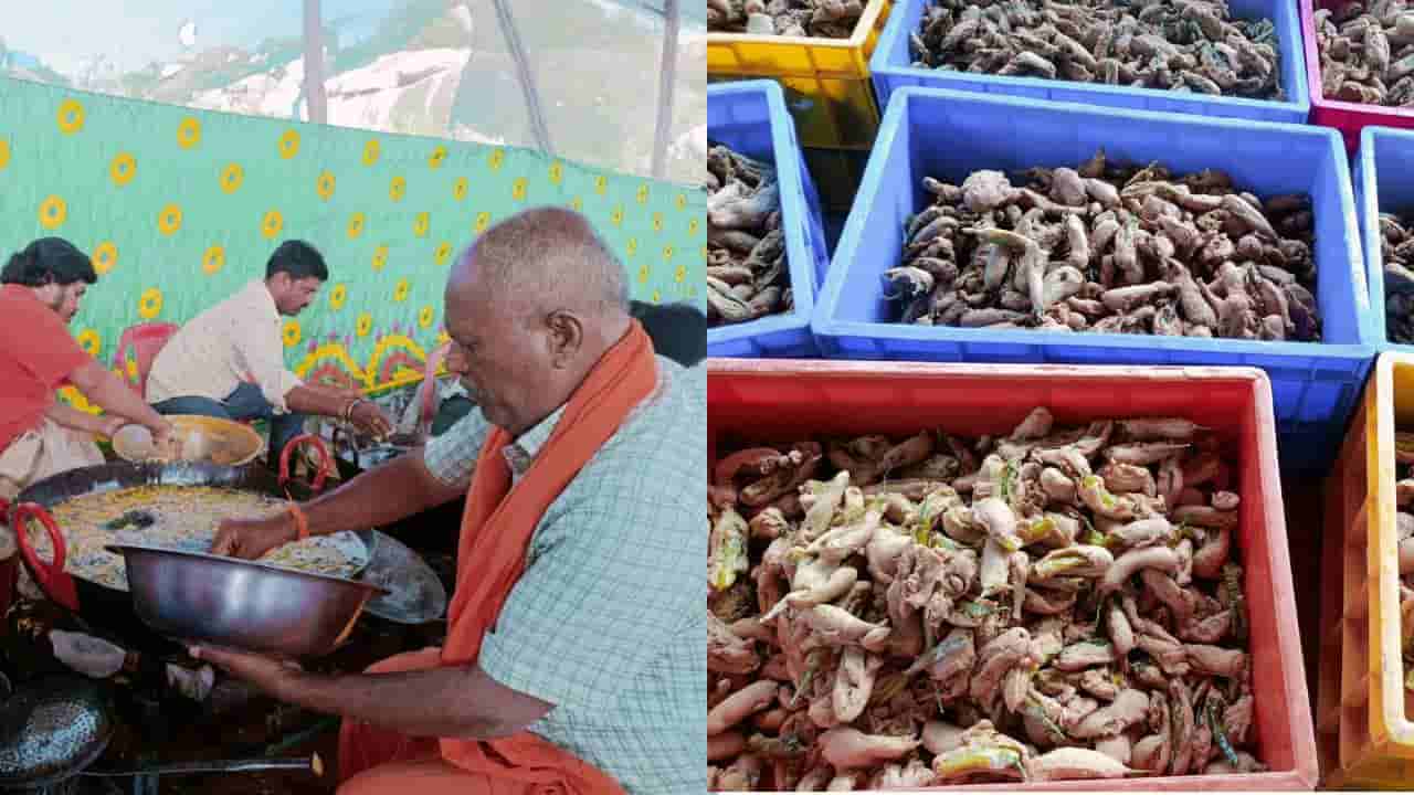 ಕೊಪ್ಪಳ ಗವಿಮಠದ ಜಾತ್ರೆಯಲ್ಲಿ ಮಿರ್ಚಿ ದಾಸೋಹ- ಸಿದ್ದವಾಗುತ್ತಿವೆ ಲಕ್ಷ ಲಕ್ಷ ಮಿರ್ಚಿ